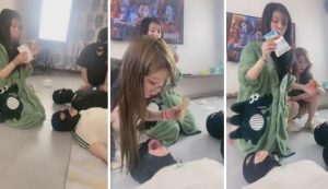 【领主老大】女奴专场奴下奴全体重深喉呕吐狗-97LZTD-83506957