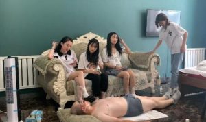 4学生S臭脚折磨第一弹-全程语言羞辱