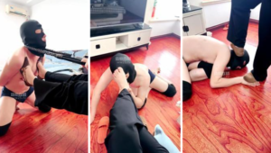 【夫妻主糖糖】圈养犬化脚下羞辱-97LZTDGXFC-000003132702431