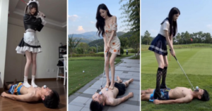 【段子先生】 美女的高尔夫球游戏-97LZTDGXFC-000003132703381